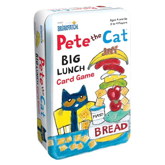 Pete the Cat&#xAE; Big Lunch Card Game Tin